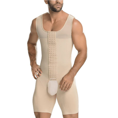 Men Bodysuit Waist Trainer Compression Shaper