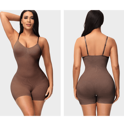 Seamless Women Full Body Shapewear Bodysuit Short