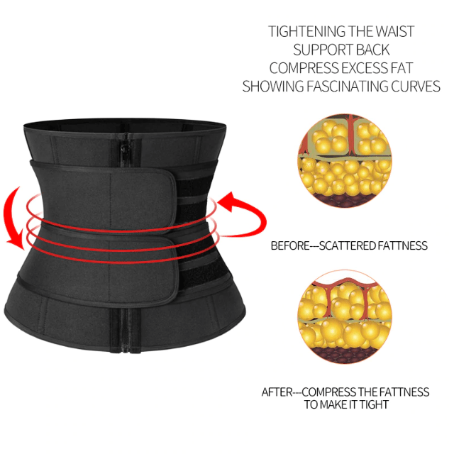 Corset Waist Cincher Shaper Slimming Sweat Belt