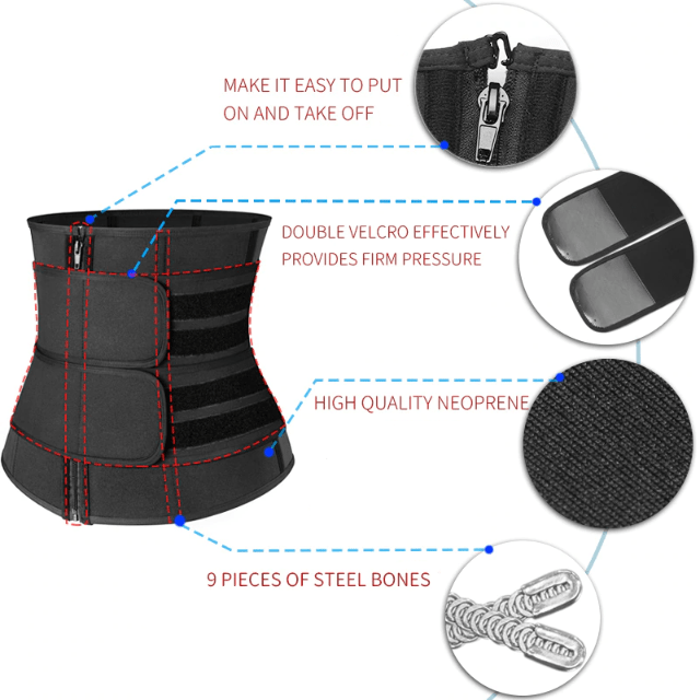 Corset Waist Cincher Shaper Slimming Sweat Belt
