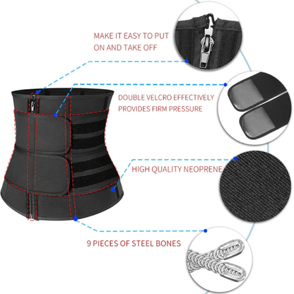 Corset Waist Cincher Shaper Slimming Sweat Belt