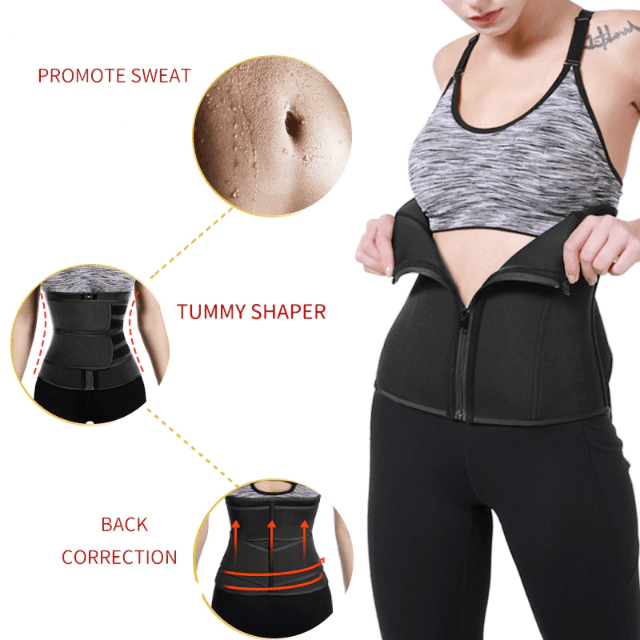 Corset Waist Cincher Shaper Slimming Sweat Belt