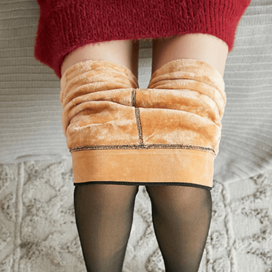 Warm Elastic Translucent Tights