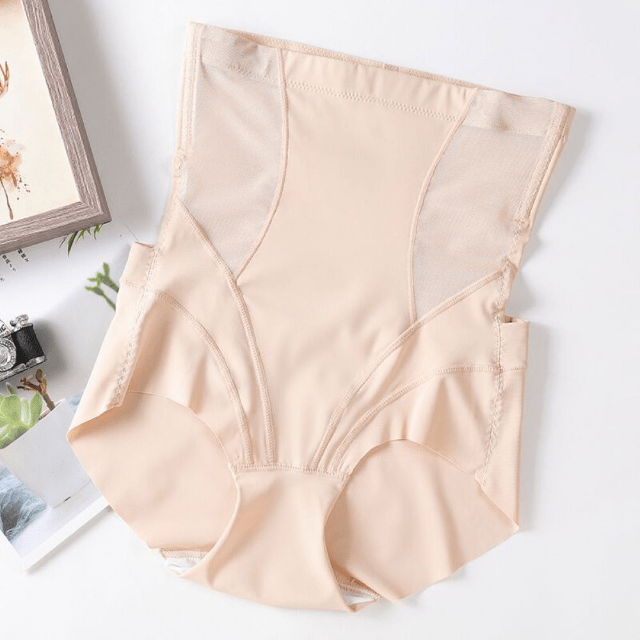 Women High-Waist Seamless Tummy Control Shapewear Panty - Open Butt