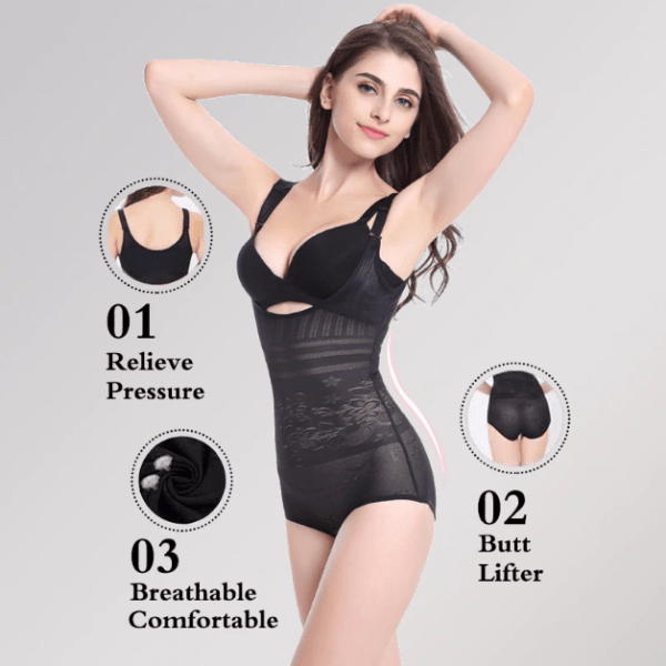 Women Postnatal Bodysuit Brief Shapewear