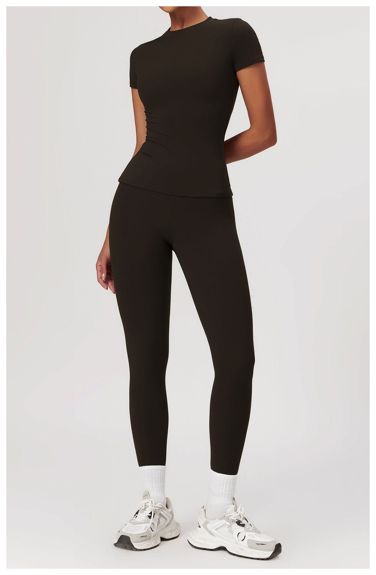 Activewear Quick Dry Gym Shaping Shirt Tops for Women