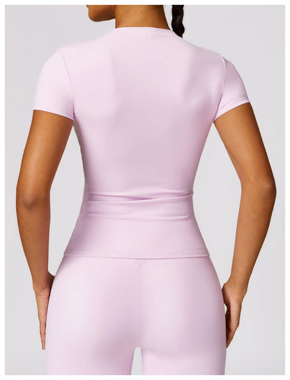 Activewear Quick Dry Gym Shaping Shirt Tops for Women
