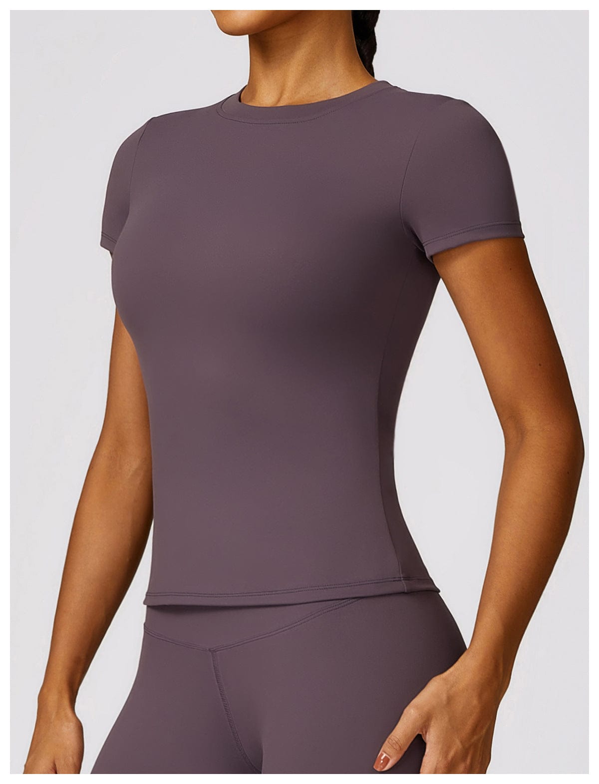 Activewear Quick Dry Gym Shaping Shirt Tops for Women