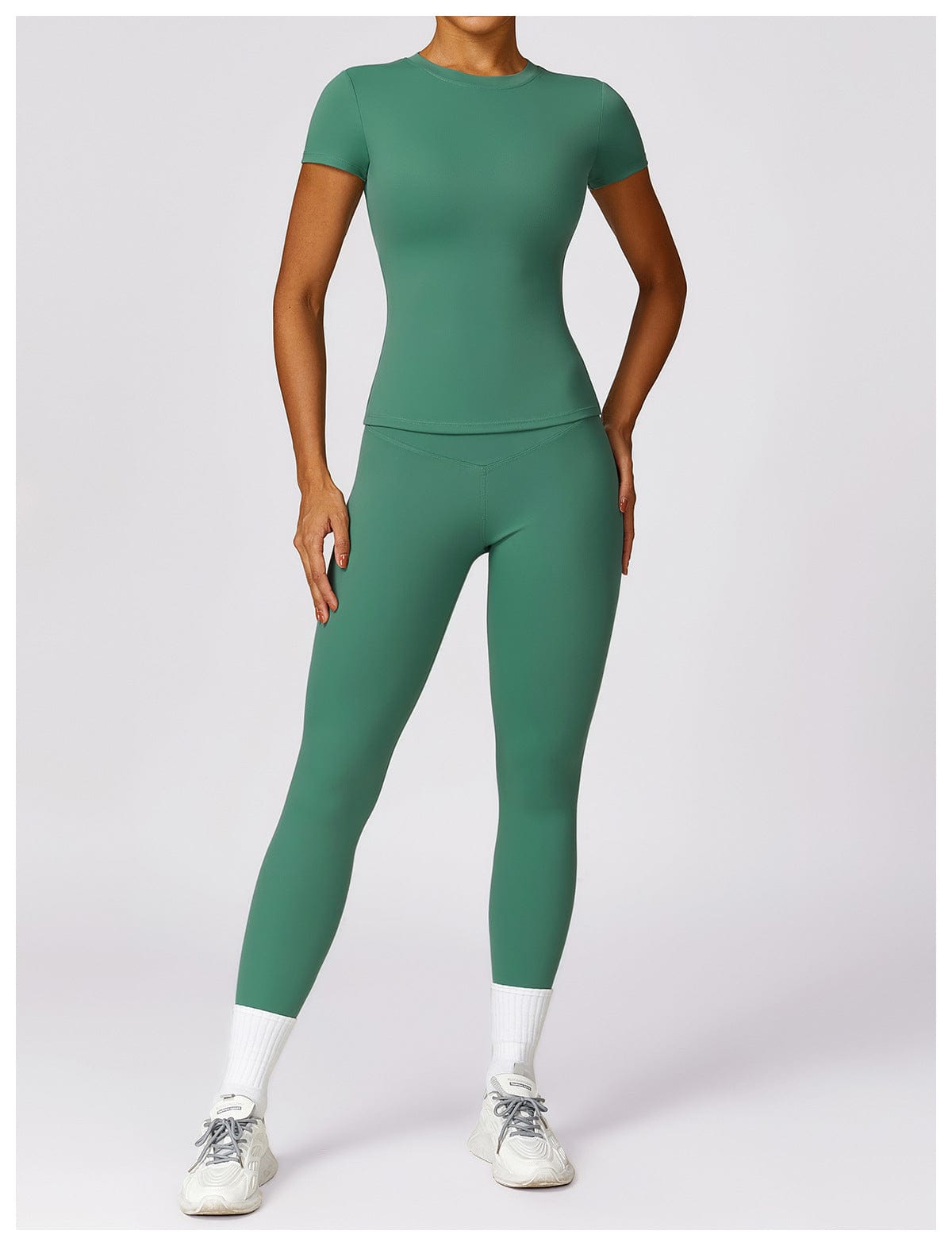 Activewear Quick Dry Gym Shaping Shirt Tops for Women