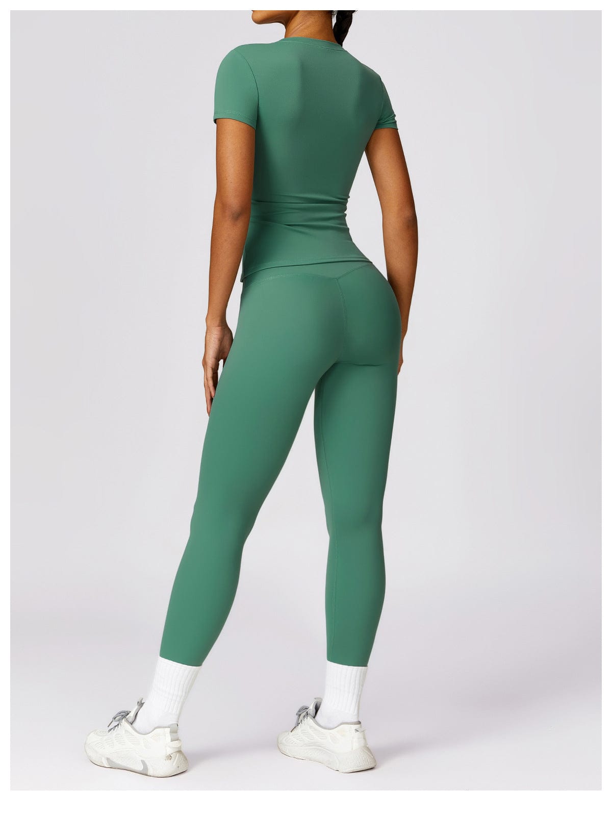 Activewear Quick Dry Gym Shaping Shirt Tops for Women