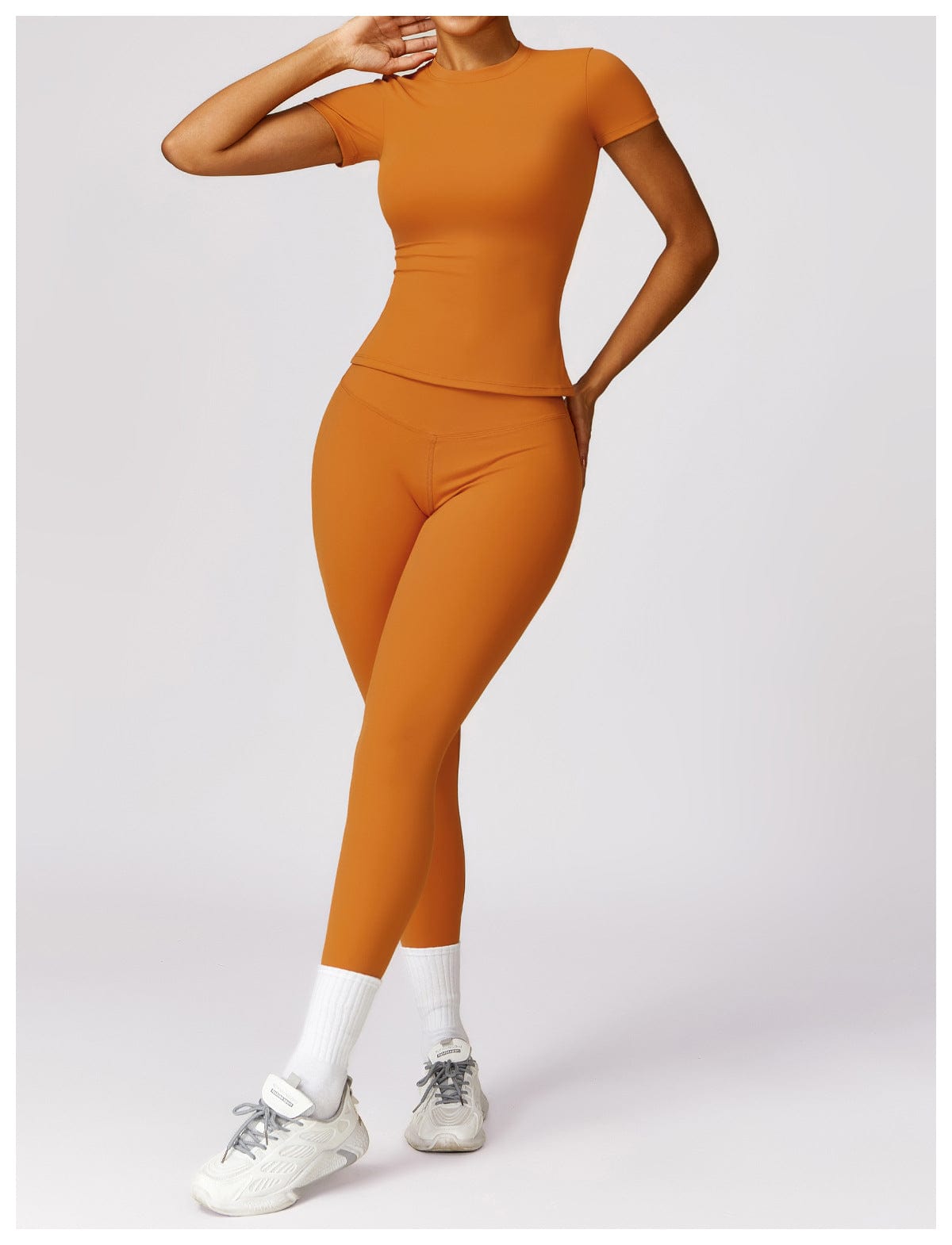 Activewear Quick Dry Gym Shaping Shirt Tops for Women