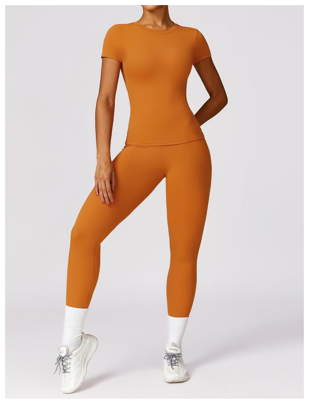 Activewear Quick Dry Gym Shaping Shirt Tops for Women