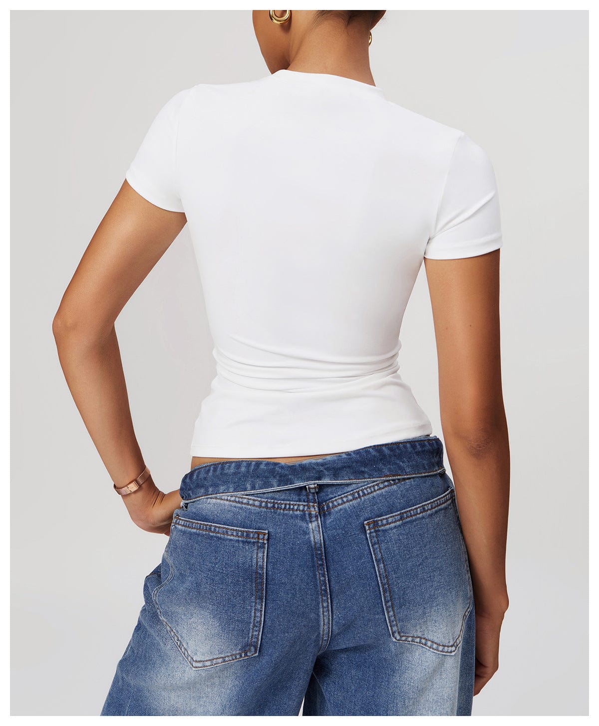 Activewear Quick Dry Gym Shaping Shirt Tops for Women
