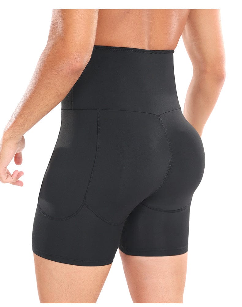 Men's High Waist Shaper Compression Shorts For Tummy Control and Hip Lifting