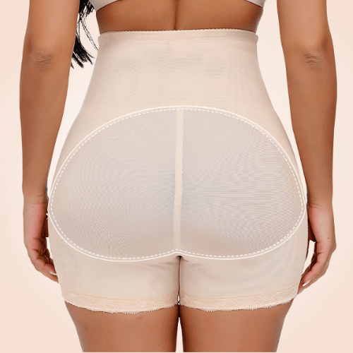 Mesh Booty High Waist Tightening Underwear Shapewear Shorts