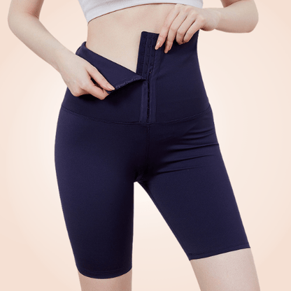 Tummy Control Work Out Gym Buckled Butt Lifter Shorts