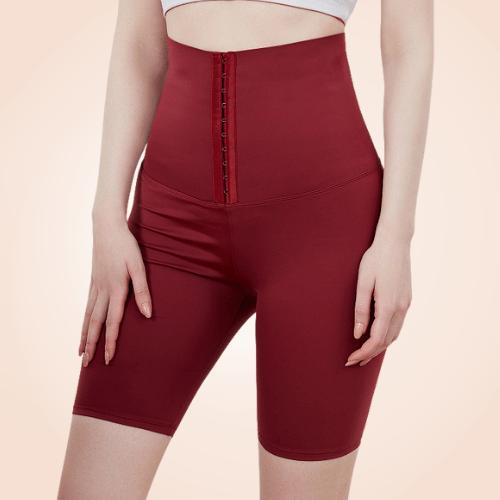 Tummy Control Work Out Gym Buckled Butt Lifter Shorts