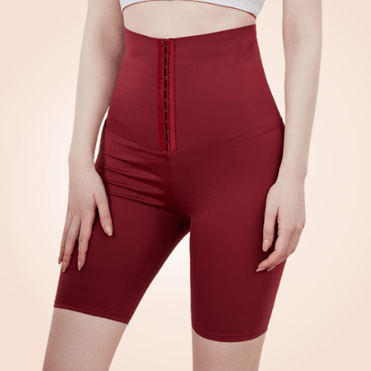 Tummy Control Work Out Gym Buckled Butt Lifter Shorts