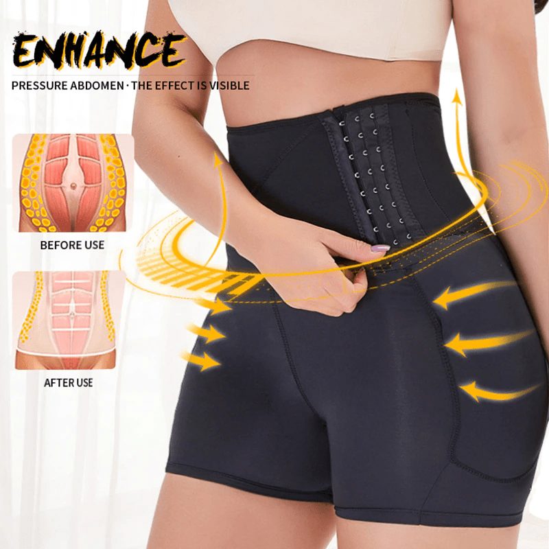 Side Hooks Waist Trainer Hips & Bum Enhancing Shaper short