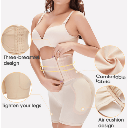 Side Hooks Waist Trainer Hips & Bum Enhancing Shaper short