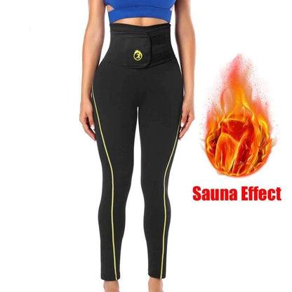 Sports Black High Waisted Gym Sweat Legging For Women