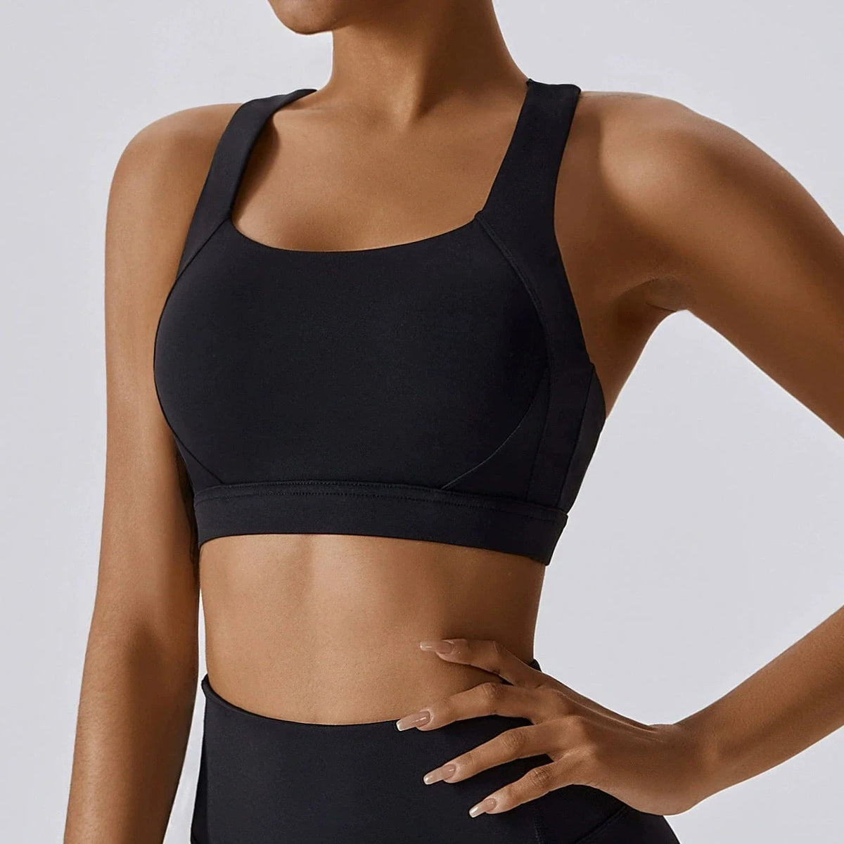 Shockproof Wireless Supportive Sports Bra for Women