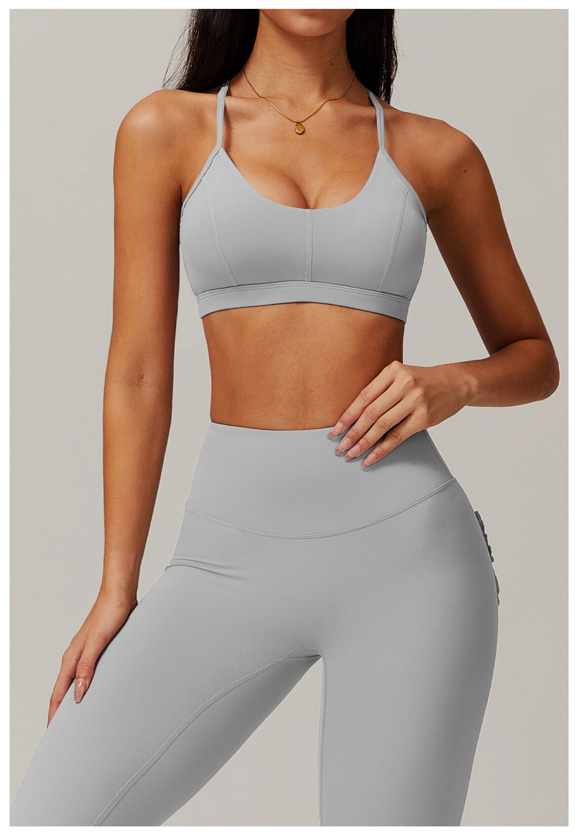 High-Support Sports Bra for Women with Removable Pads
