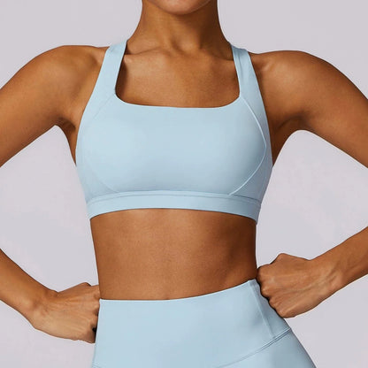 Shockproof Wireless Supportive Sports Bra for Women