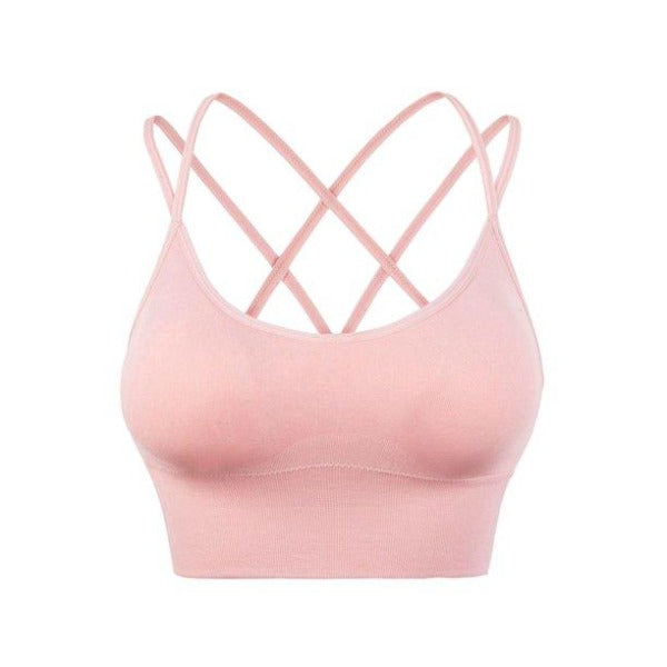 Seamless High Impact Cross Back Sport Bra