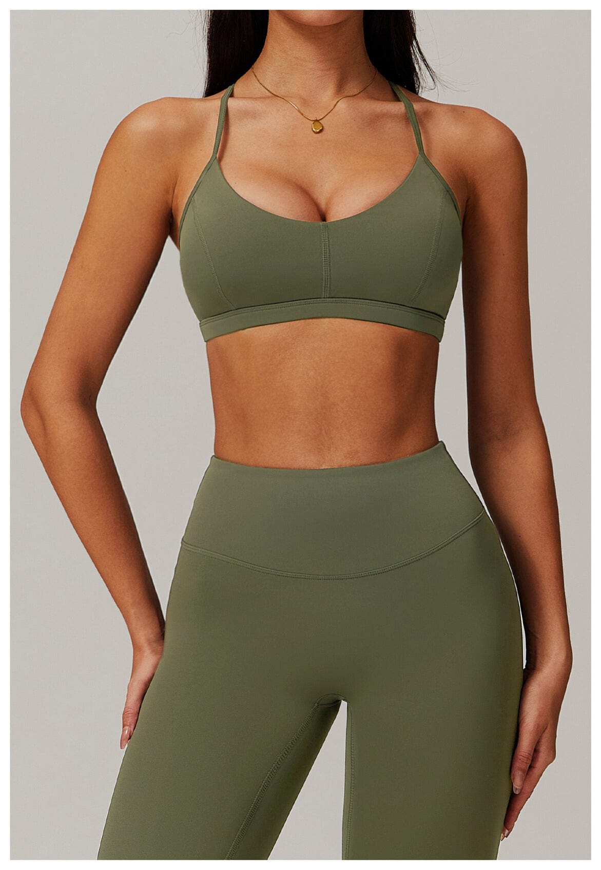 High-Support Sports Bra for Women with Removable Pads