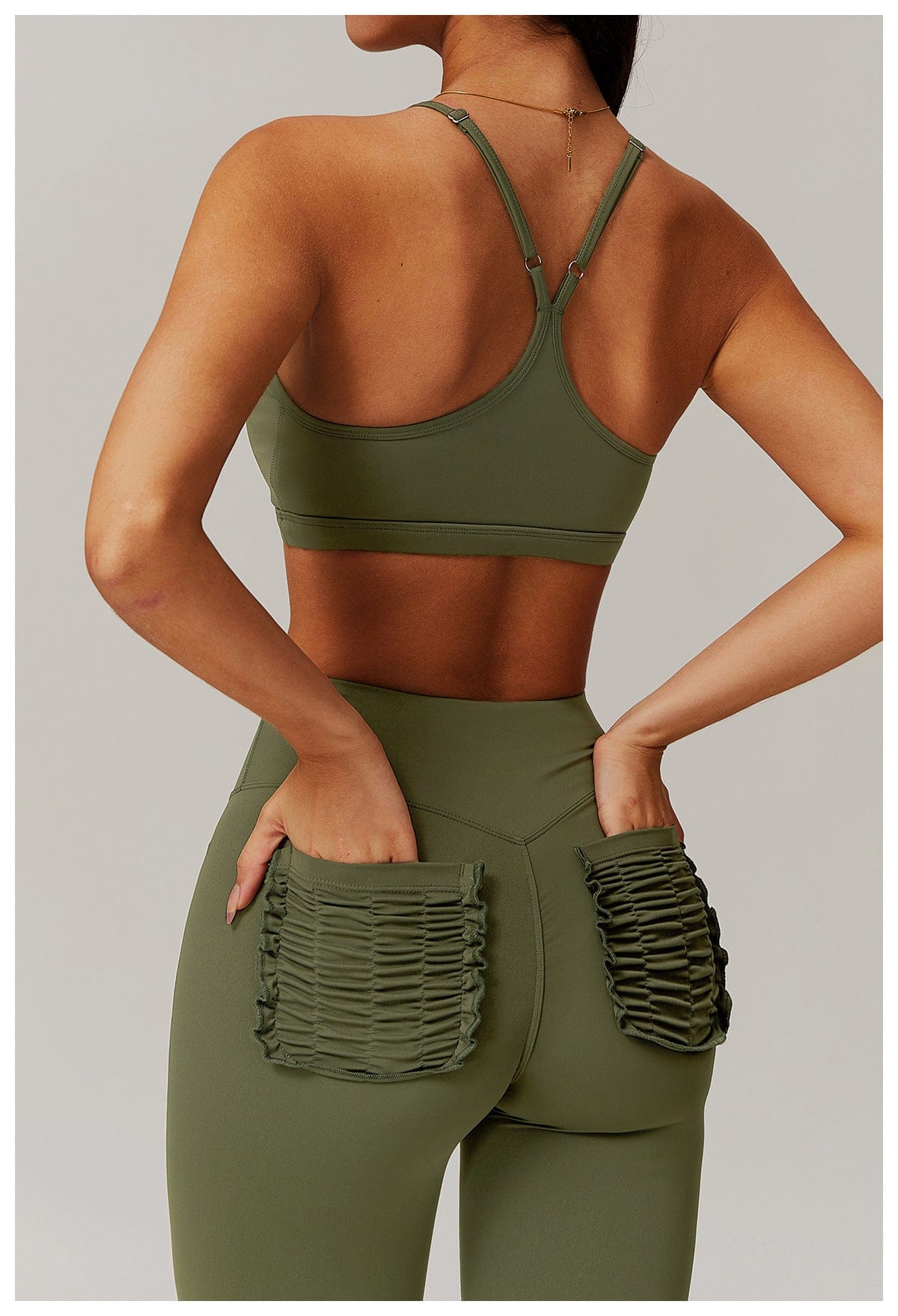 High-Support Sports Bra for Women with Removable Pads