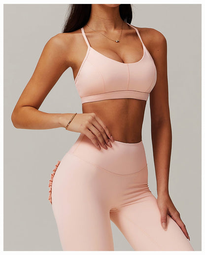 High-Support Sports Bra for Women with Removable Pads