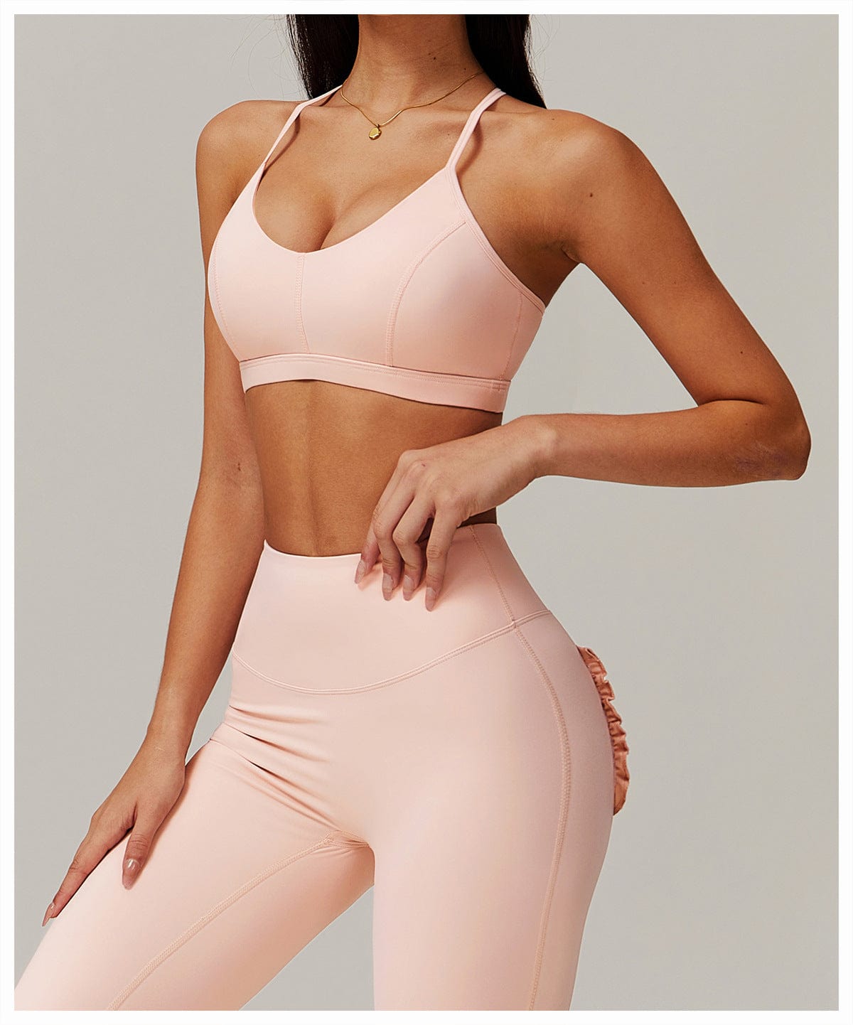 High-Support Sports Bra for Women with Removable Pads