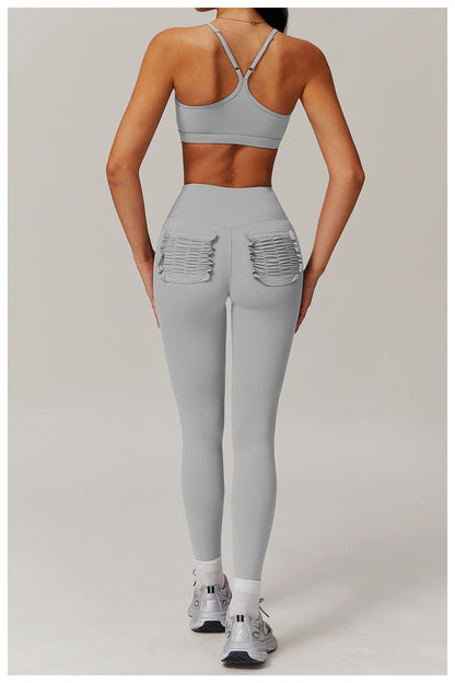 High-Support Sports Bra for Women with Removable Pads