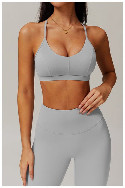 High-Support Sports Bra for Women with Removable Pads