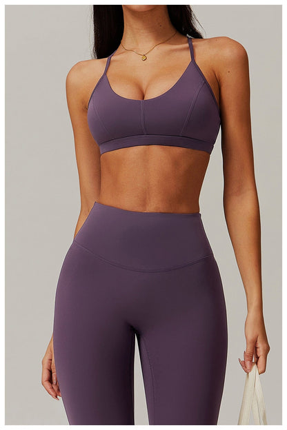 High-Support Sports Bra for Women with Removable Pads