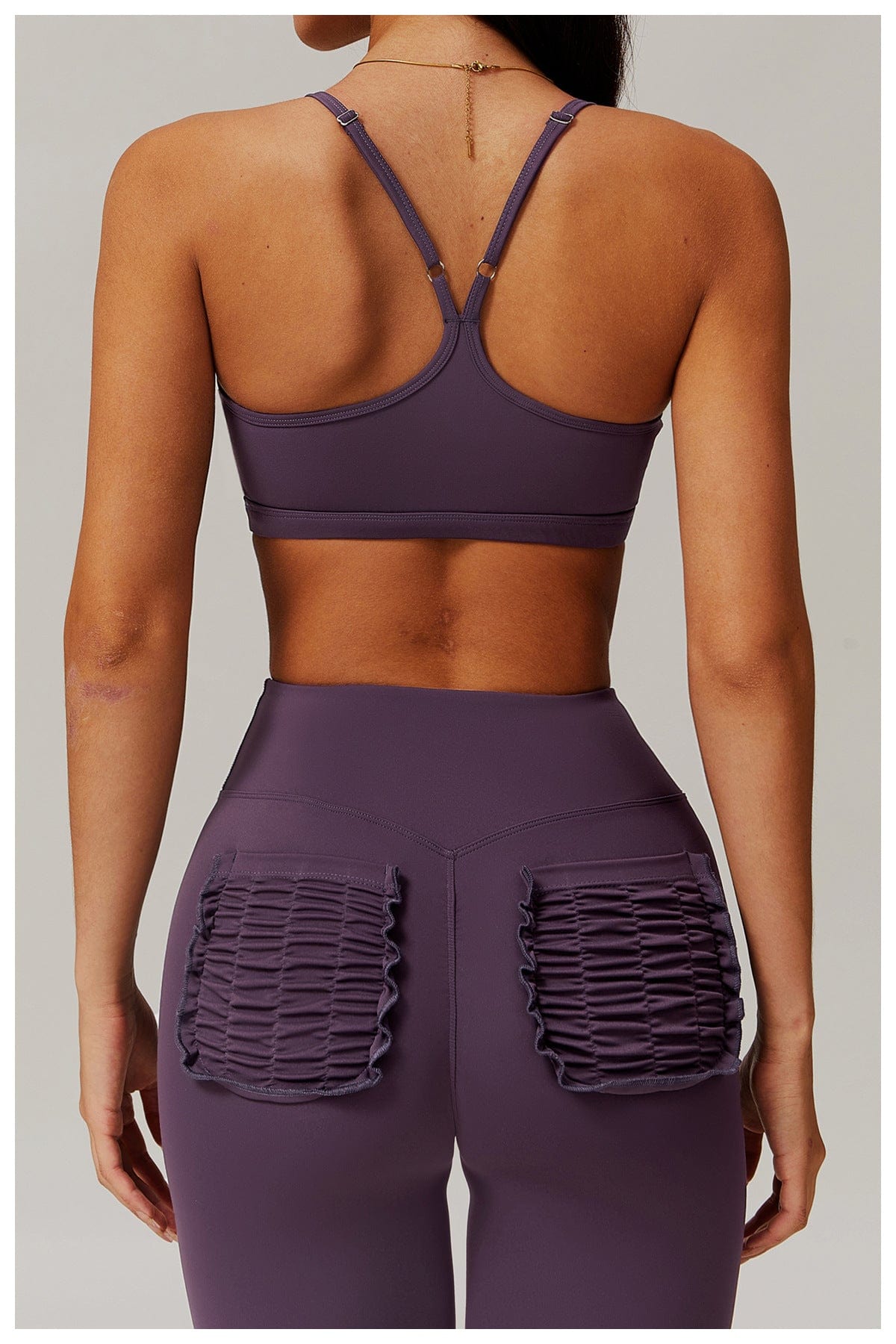 High-Support Sports Bra for Women with Removable Pads