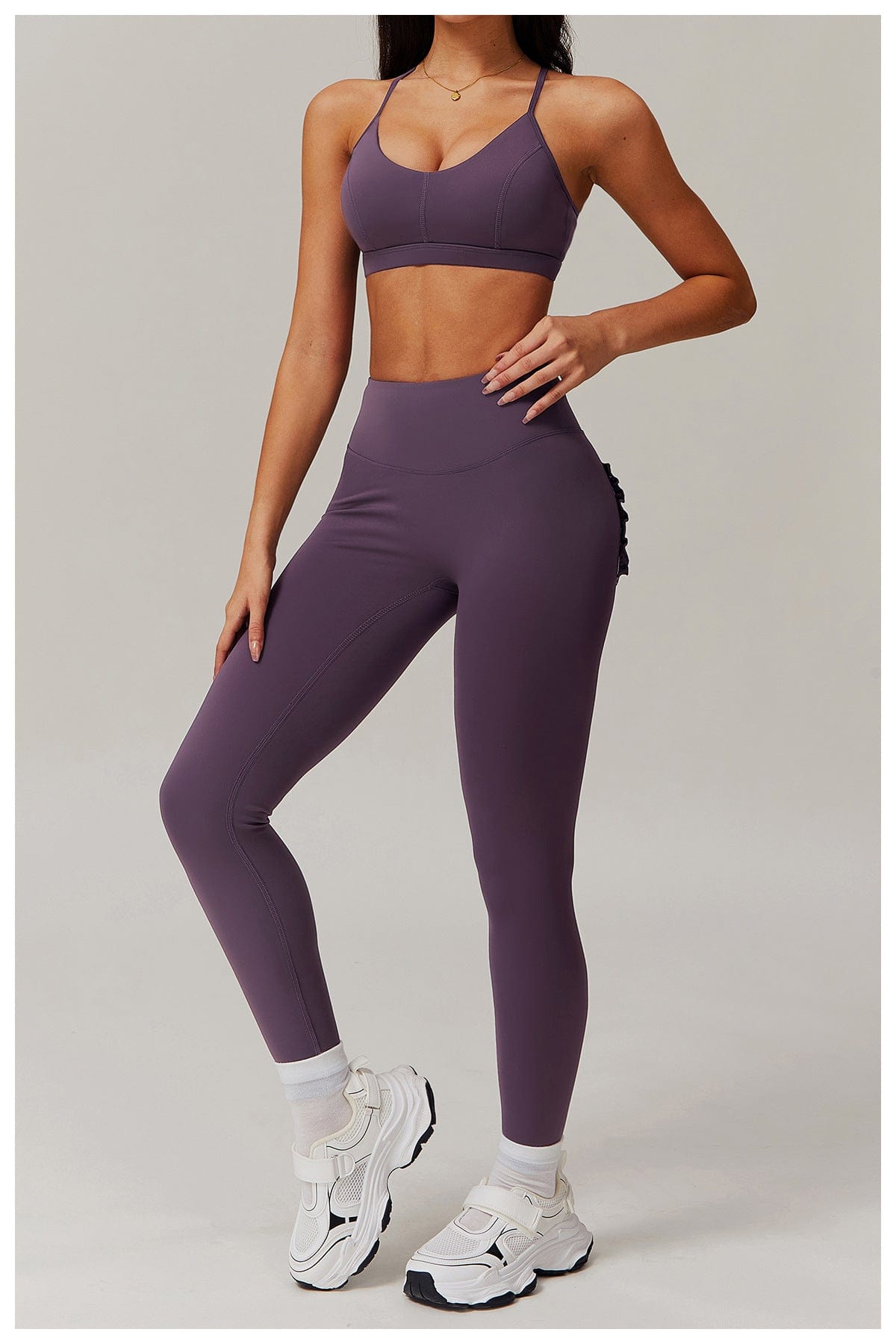 High-Support Sports Bra for Women with Removable Pads
