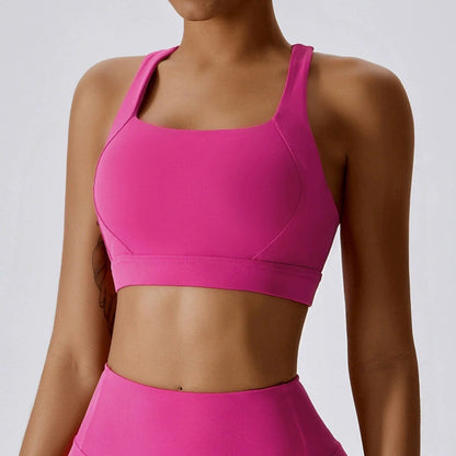 Shockproof Wireless Supportive Sports Bra for Women
