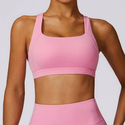 Shockproof Wireless Supportive Sports Bra for Women