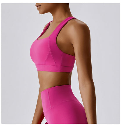 Shockproof Wireless Supportive Sports Bra for Women
