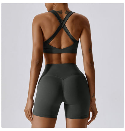 Shockproof Wireless Supportive Sports Bra for Women