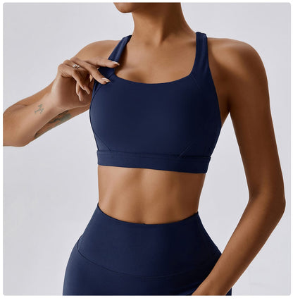 Shockproof Wireless Supportive Sports Bra for Women