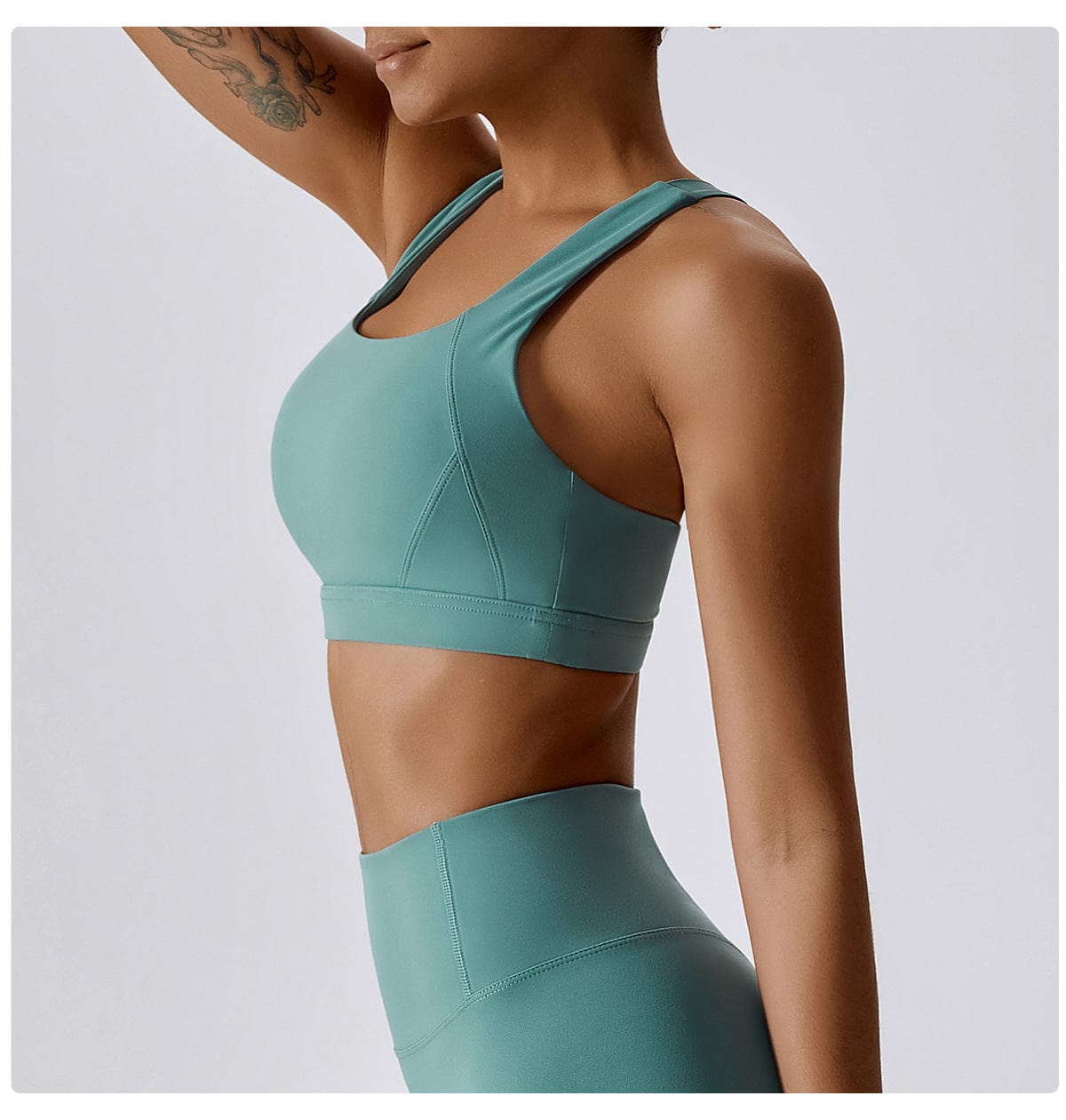 Shockproof Wireless Supportive Sports Bra for Women