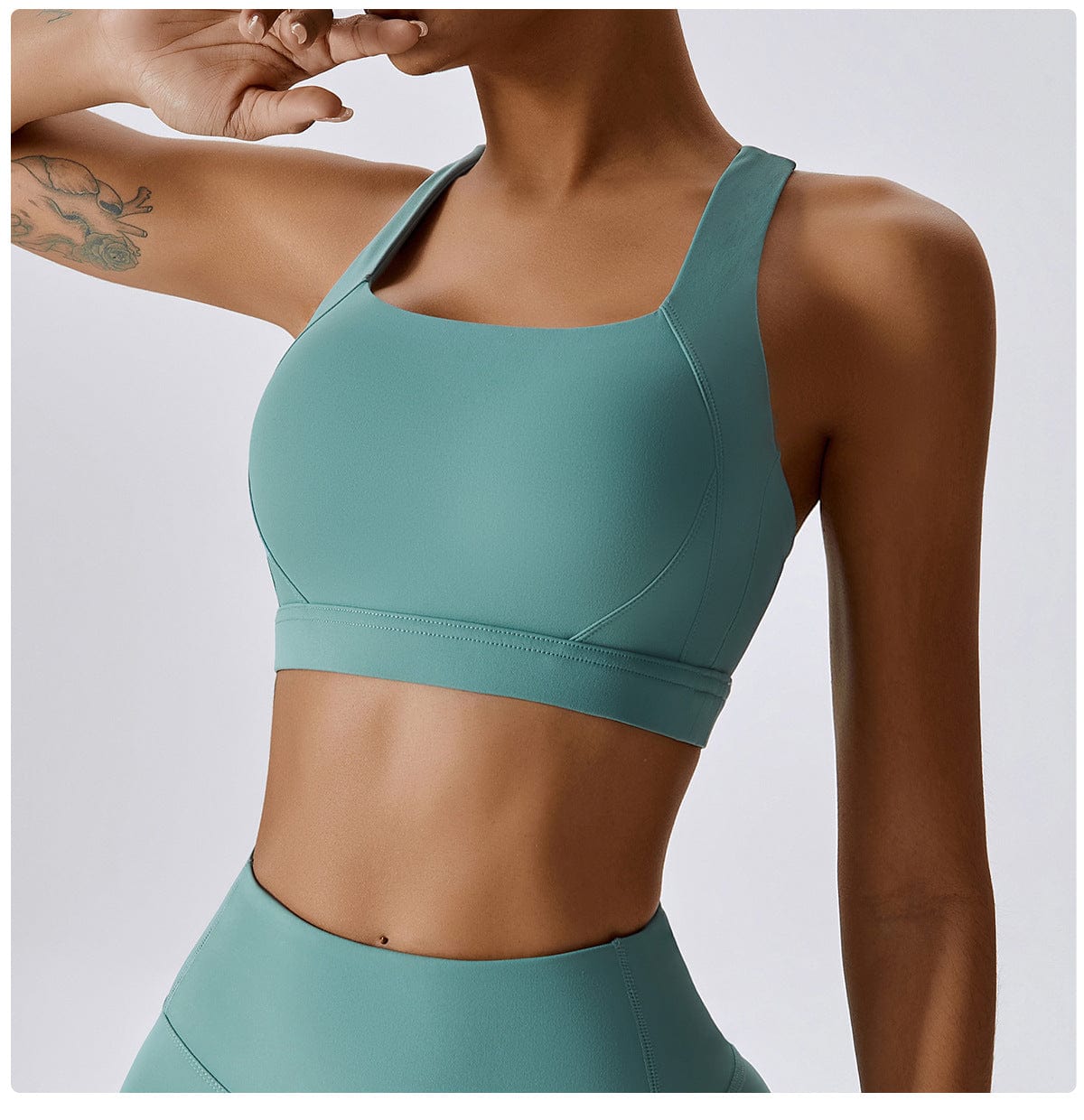Shockproof Wireless Supportive Sports Bra for Women