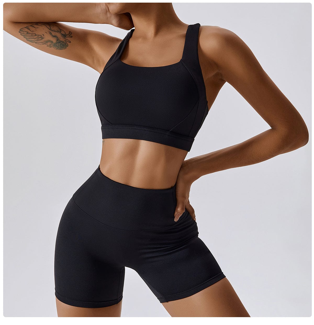 Shockproof Wireless Supportive Sports Bra for Women