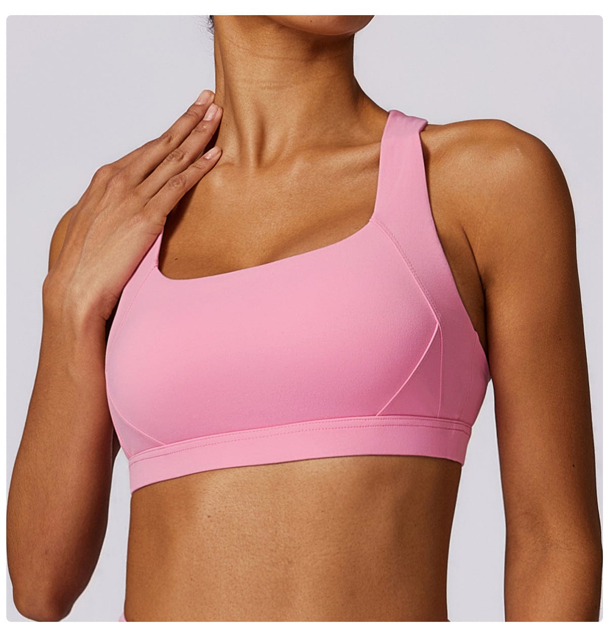 Shockproof Wireless Supportive Sports Bra for Women