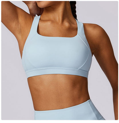 Shockproof Wireless Supportive Sports Bra for Women