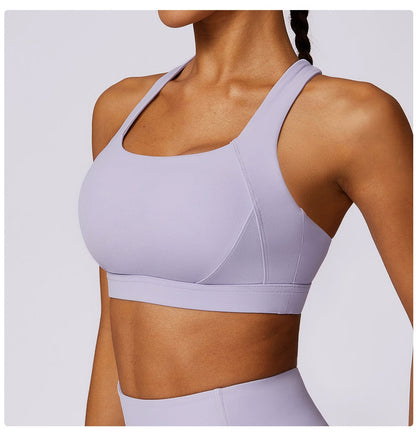 Shockproof Wireless Supportive Sports Bra for Women