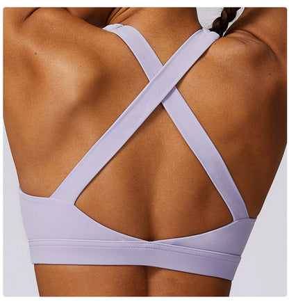 Shockproof Wireless Supportive Sports Bra for Women